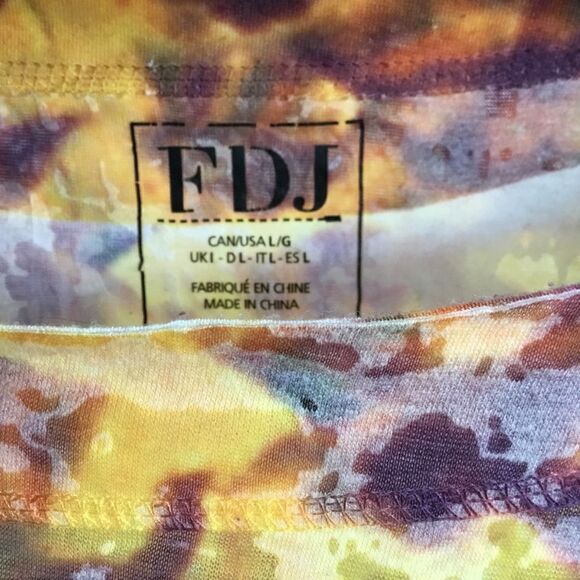 FDJ long sleeve woman’s top large - Picture 6 of 7